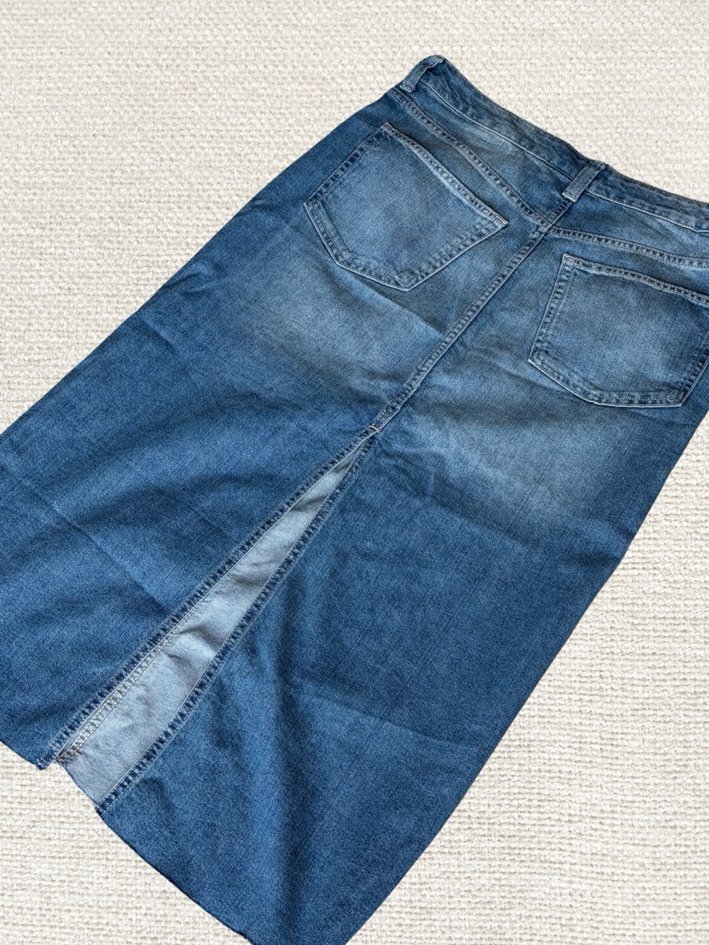 H&M Divided Denim Midi/Maxi Skirt